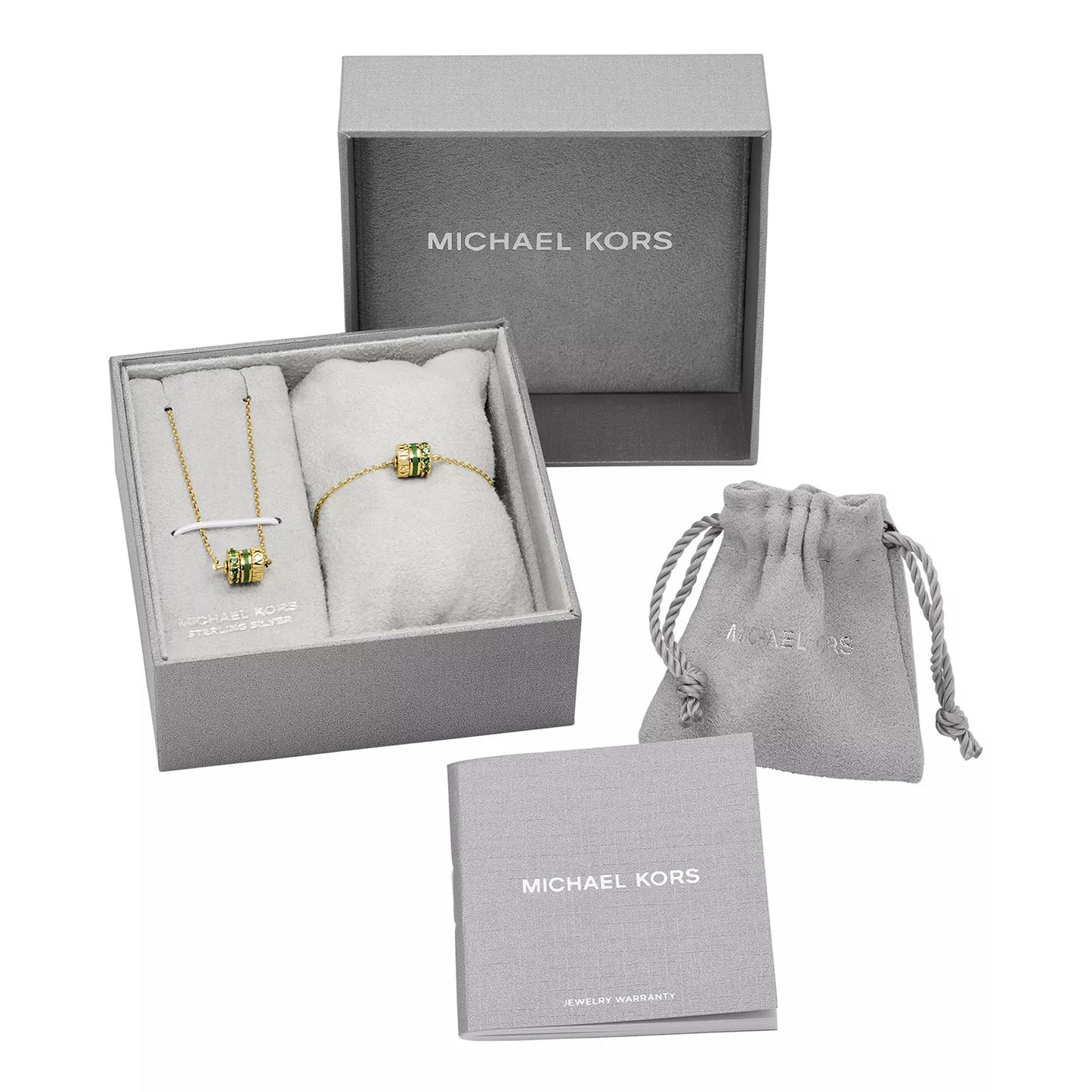 Michael Kors Sieraden Michael Kors Premium Collection Mod. Mkc1622Set - Special Pack - Necklace + Bracelet